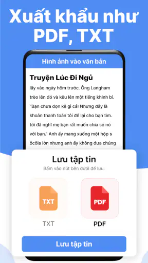 Chuyển ảnh sang chữ - OCR screenshot