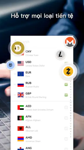 Chuyển đổi Tiền tệ screenshot