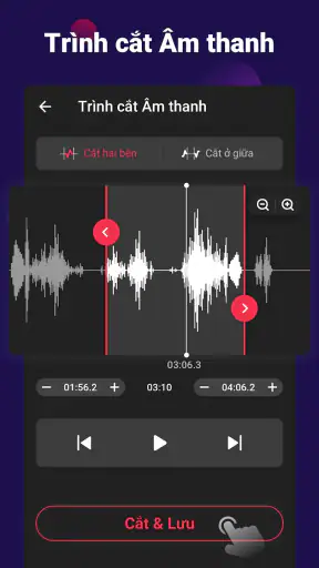 Chuyển đổi video sang âm thanh screenshot