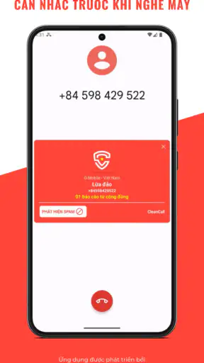 CleanCall: Cảnh báo cuộc gọi screenshot