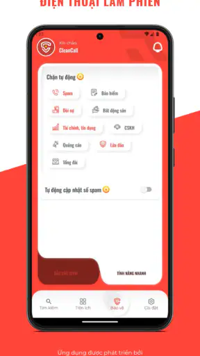 CleanCall: Cảnh báo cuộc gọi screenshot