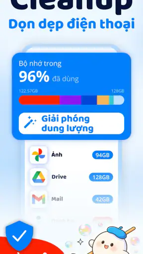 Cleanup: Dọn Dẹp Bộ Nhớ ĐT screenshot