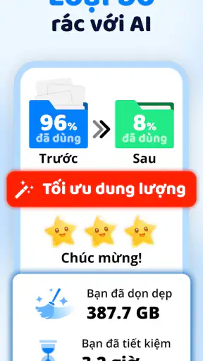 Cleanup: Dọn Dẹp Bộ Nhớ ĐT screenshot