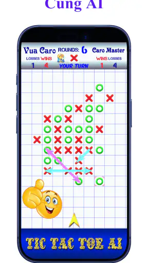 Cờ Caro AI - Cao Thủ screenshot