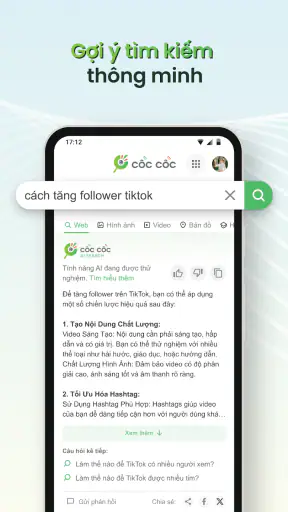 Cốc Cốc Beta: Lướt web an toàn screenshot