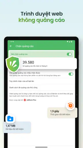 Cốc Cốc Beta: Lướt web an toàn screenshot