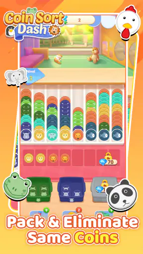 Coin Sort Dash screenshot