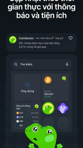 CoinGecko - Giá Crypto Tức Thì screenshot