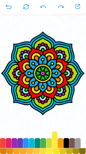 Coloring Book For Relaxation screenshot
