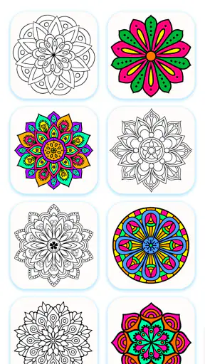 Coloring Book For Relaxation screenshot