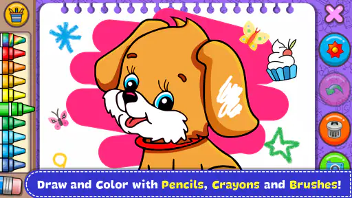 Coloring & Learn Animals screenshot
