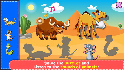 Coloring & Learn Animals screenshot