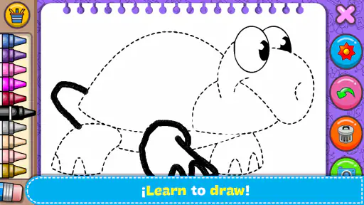 Coloring & Learn Animals screenshot