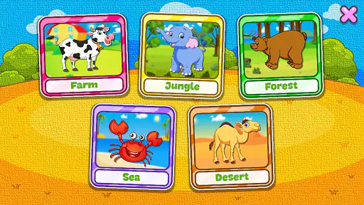 Coloring & Learn Animals screenshot