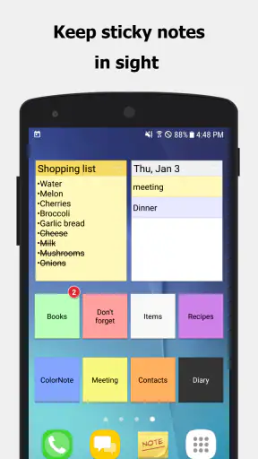 ColorNote ghi chú notepad note screenshot