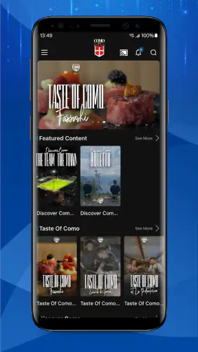 Como TV screenshot