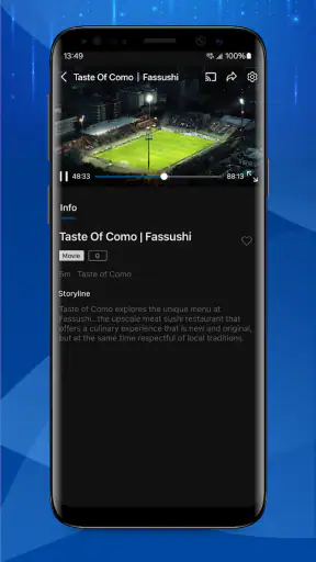 Como TV screenshot