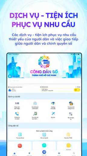 Công dân số TPHCM screenshot