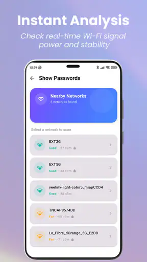 Connected Wifi Info screenshot