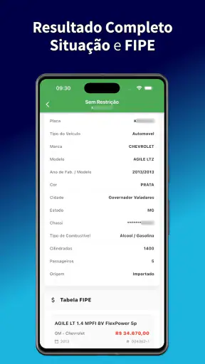 Consulta Placa Fipe e Multas screenshot