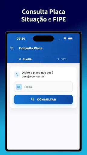 Consulta Placa Fipe e Multas screenshot