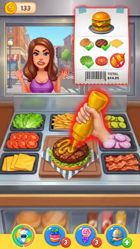 Cooking Crush: trò chơi nấu ăn screenshot