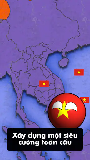 Countryballs Chiến thuật MMO screenshot