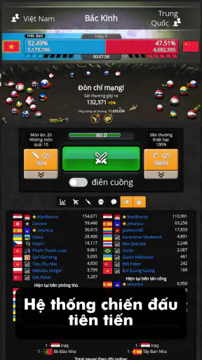 Countryballs Chiến thuật MMO screenshot