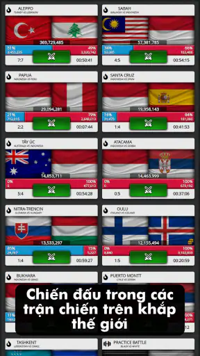 Countryballs Chiến thuật MMO screenshot
