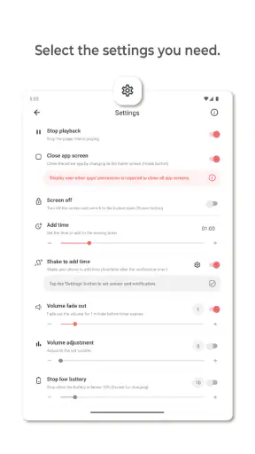 Cozy Timer - Sleep timer screenshot