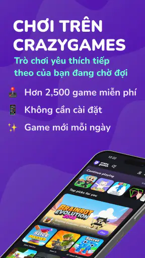 CrazyGames: Với 2500+ trò chơi screenshot