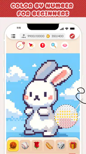 Cross Stitch - Color by Number screenshot