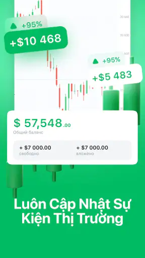 Cryptoguru: Mô Phỏng Giao Dịch screenshot