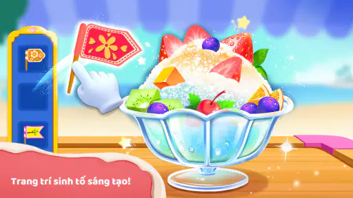 Cửa Hàng Kem của Bé Gấu Trúc screenshot