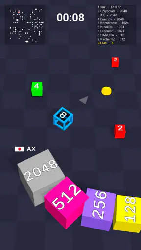 Cube Arena 2048: Hợp nhất screenshot
