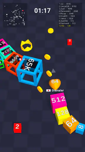 Cube Arena 2048: Hợp nhất screenshot