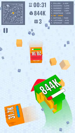 Cube Zone io screenshot