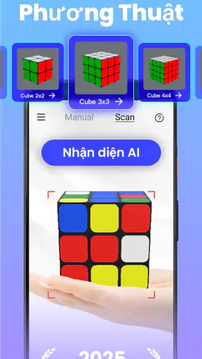 CubeSolver AI：Giải câu đố screenshot