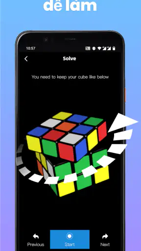 CubeSolver AI：Giải câu đố screenshot