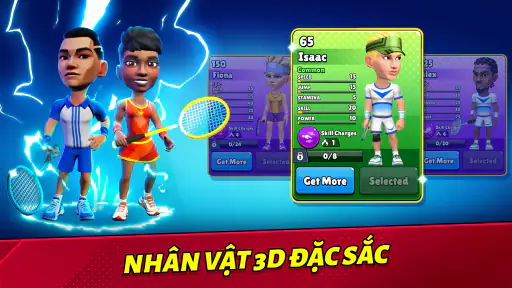 Cuộc đụng độ cầu lông 3D screenshot