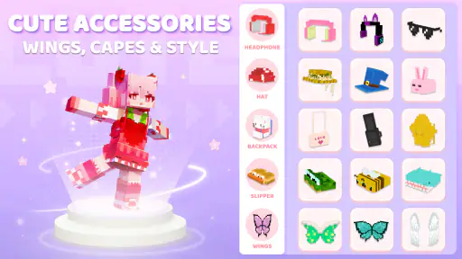 Cute Mods for Minecraft Girls screenshot