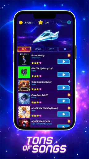 Cyber Beat:Neon Rhythm Rush screenshot