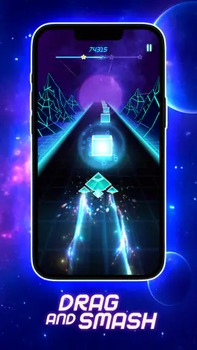 Cyber Beat:Neon Rhythm Rush screenshot