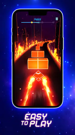 Cyber Beat:Neon Rhythm Rush screenshot