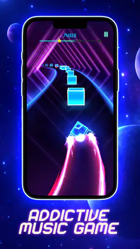 Cyber Beat:Neon Rhythm Rush screenshot