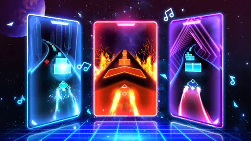 Cyber Beat:Neon Rhythm Rush screenshot