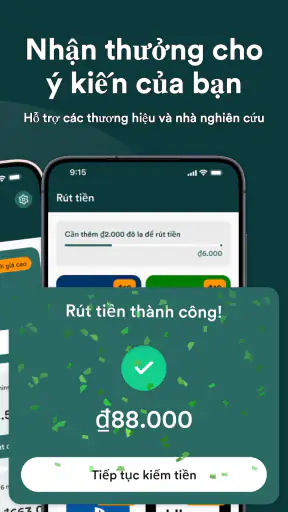 Đa điểm: Khảo sát nhận tiền! screenshot