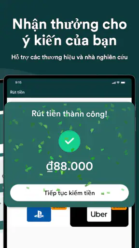 Đa điểm: Khảo sát nhận tiền! screenshot
