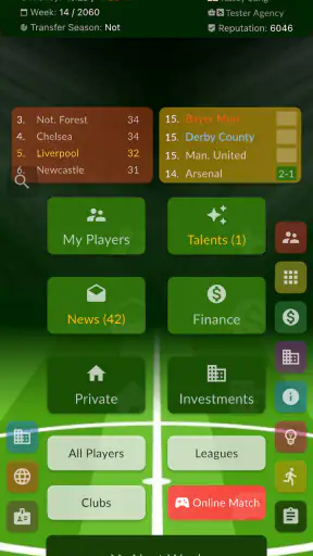 Đại diện bóng đá screenshot