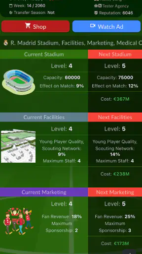 Đại diện bóng đá screenshot